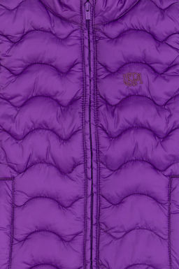 Фиолетовый жилет для девочки - U.s. polo assn фото 3