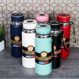 Термос 0,8 л с датчиком тепла / BFD-13 /уп 50/ металл