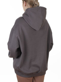 2811 DK. GRAY Худи унисекс женское (95% хлопок, 5% спандекс)