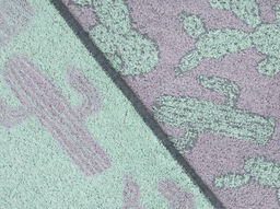 Полотенце махровое 4с403.512ж1 Кактус (мятный5) 45х90 см