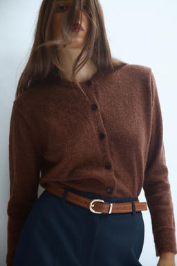 FINE KNIT CARDIGAN - Zara фото 9