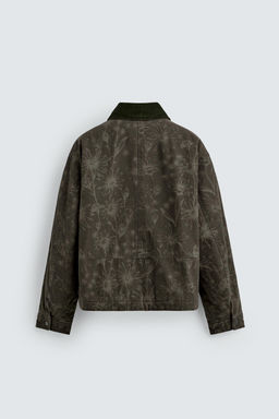 FLORAL PRINT JACKET - Zara фото 8