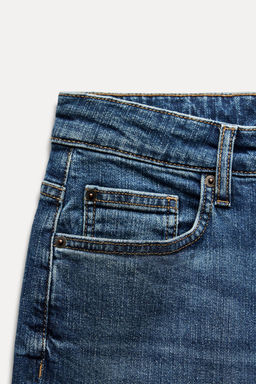 ZW COLLECTION RELAXED SLIM FIT MID-RISE JEANS - Zara фото 9