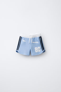 BERMUDA ESTAMPADO ARGENTINA / Azul