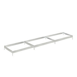 Грядка оцинкованная, 585×100×15 см, Greengo