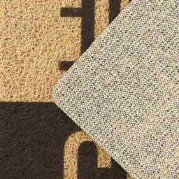 Коврик придверный Доляна «Здравствуйте/До свидания», 40×60 см