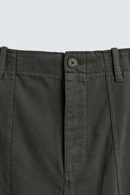 PANTAL?N RELAXED FIT TRABILLAS / Marr?n - Zara фото 9