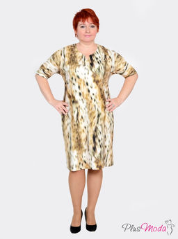 Платье Модель №36 размеры 52-72 - Plusmoda фото 3