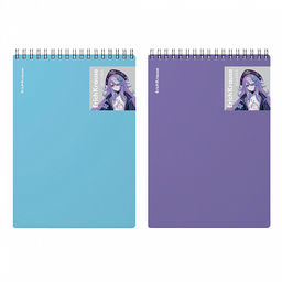 Цена за 2 шт. Блокнот с пластиковой обложкой на спирали ErichKrause Mangа, А5, 80 листов, клетка_MIX-PACK