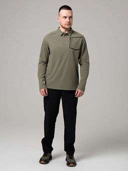 E2539-24 лонгслив мужской