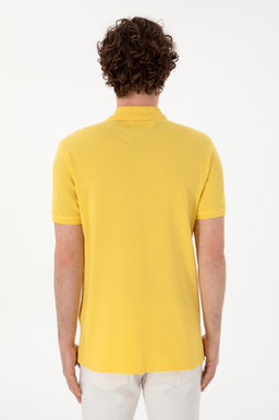 Erkek Slim Fit Polo Yaka A__k Mavi Basic Ti__rt Sepette S_rpriz _ndirim - U.s. polo assn фото 5