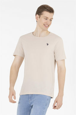 U. S. Polo Assn Мужская базовая футболка с круглым вырезом Stone - U.s. polo assn фото 8
