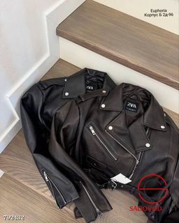 Бомбер, кожаный женский - Bruno фото 4