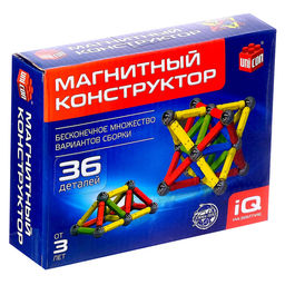 Магнитный конструктор, 36 деталей - Unicon фото 3