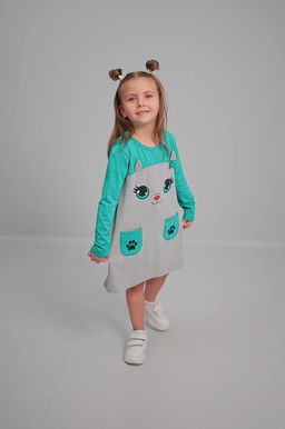 Хлопковое платье для девочки Happyfox - Happy fox фото 2