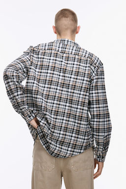 Camisa de franela Loose Fit - H&m фото 4