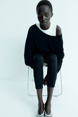 Cotton leggings - H&m фото 2