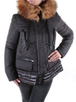 H1053 BLACK Куртка демисезонная женская Enovich