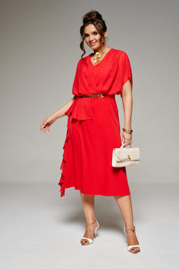 Платье Beautiful Free 6357 красный