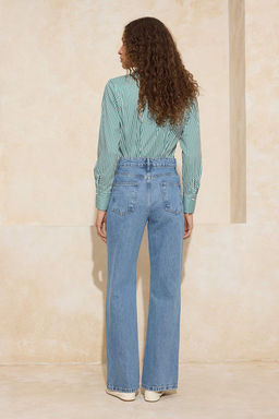 Mavi Yuksek Bel Genis Paca Wide Leg Jeans TWOSS26JE00011 - Trendyolmilla фото 4