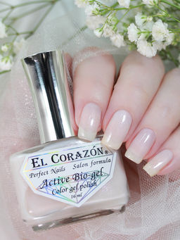 El Corazon 423/2051 active Bio-gel Shimmer молочный с розовым
