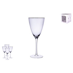 Набор бокалов 1/4 400мл п/у, хрусталь 6996 /КОРАЛЛ/