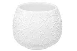 Кружка 400 мл 12,5*10*9,7 см Веточки-цветочки бочонок + крышка-подставка - Elan gallery фото 7