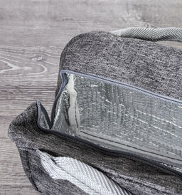 Сумка с эффектом сохранения холода, тепла/термосумка / DFB122gray /уп 200/ 23x14x20 см, 5,5 л - ГалеонТрейд фото 2