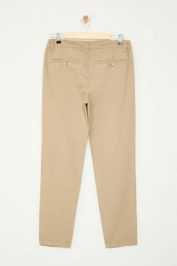 TRENDYOL MAN Vizon %100 Pamuk Pili Detayl? Beli Lastikli Chino Pantolon TMNAW25PL00010 - Trendyolmilla фото 7