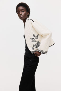 Chaqueta bordada de algod?n - H&m фото 2