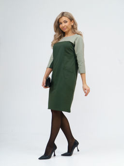 790 Платье "Хаки"