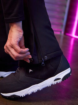 Женские мембранные сноубордические / горнолыжные брюки Azimuth Снежное Созвездие 124/9415_10 Черный  фото 23