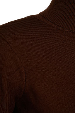 Ekru Basic Bal?kc? Yaka Triko Kazak TWOAW21KZ0485 - Trendyolmilla фото 10