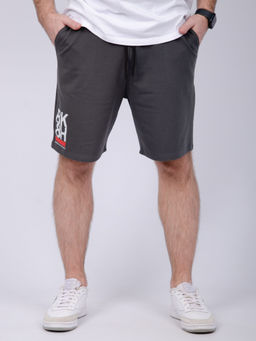 Шорты "Джордан" серый, футер с лайкрой