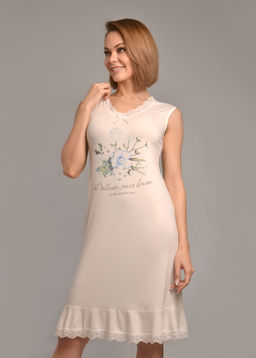 Ночная сорочка НЕЖНОСТЬ (молоко №18)