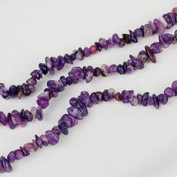 Бусины для украшений из Лепидолита крошка 80 см