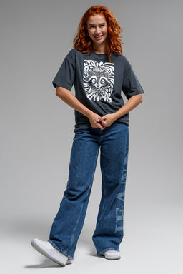 8506/1 Футболка женская оверсайз - Натали фото 42