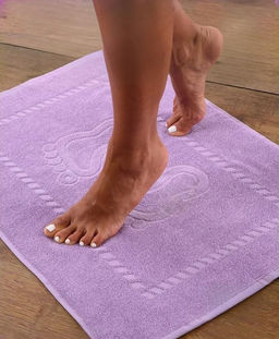 Полотенце махровое для ног, 450гр