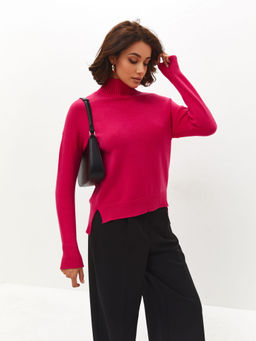 Свитер Дейн (фуксия) One Size - Nadi bordo фото 8