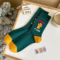Носки НГ р.35-40 Merry Christmas Пряник X Max