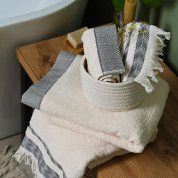 Полотенце махровое Love Life «Бриз» 30×50 см, чёрный