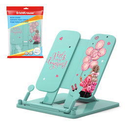 Цена за 1 шт. Подставка для книг пластиковая ErichKrause Girly Day, мятный