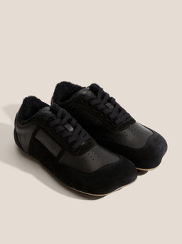 Женские кеды MM6 MAISON MARGIELA SNEAKERS Артикул 4669971, черный  фото 2