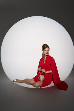 Платье Мариона (красный) - Эльза фото 13