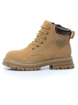 01-P8305-1 BROWN Ботинки демисезонные женские (натуральная кожа)