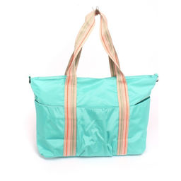 Сумка женская текстиль BoBo-5202, 1отдел, плечевой ремень, зеленый 260731  фото 2