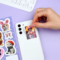 Набор наклеек. Серия "Любимые стикеры" арт. 72133 КОТЫ В ОБРАЗЕ /148х210 мм,