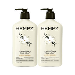 HEMPZ Увлажняющее антивозрастное молочко для зрелой кожи с пептидами и кофеином