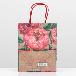 Пакет подарочный «Весенние цветы» 18 х 22,3 х 10 см