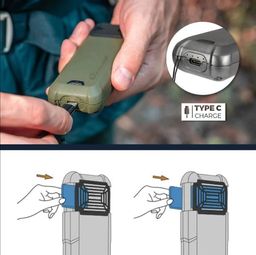 Портативный фумигатор от комаров для кемпинга Max Repel